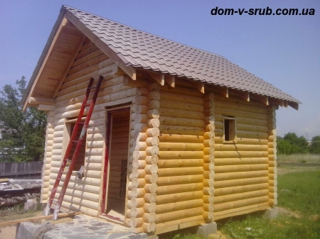 Срубы в процессе строительства_114