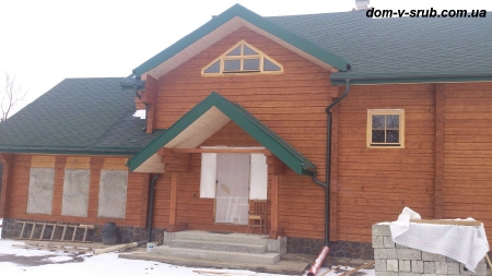Срубы в процессе строительства_11