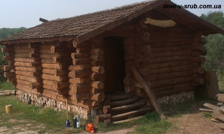 Срубы в процессе строительства_15