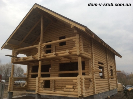 Срубы в процессе строительства_27