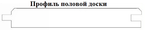 Профиль пола из термодерева.